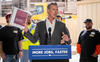 In Kern County, Governor Newsom continues ‘California Jobs First’ tour at low-emissions cement plant